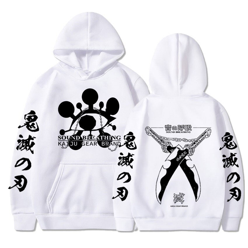 Demon Slayer Hoodie Tengen Uzui Sound Breathing Hoodie