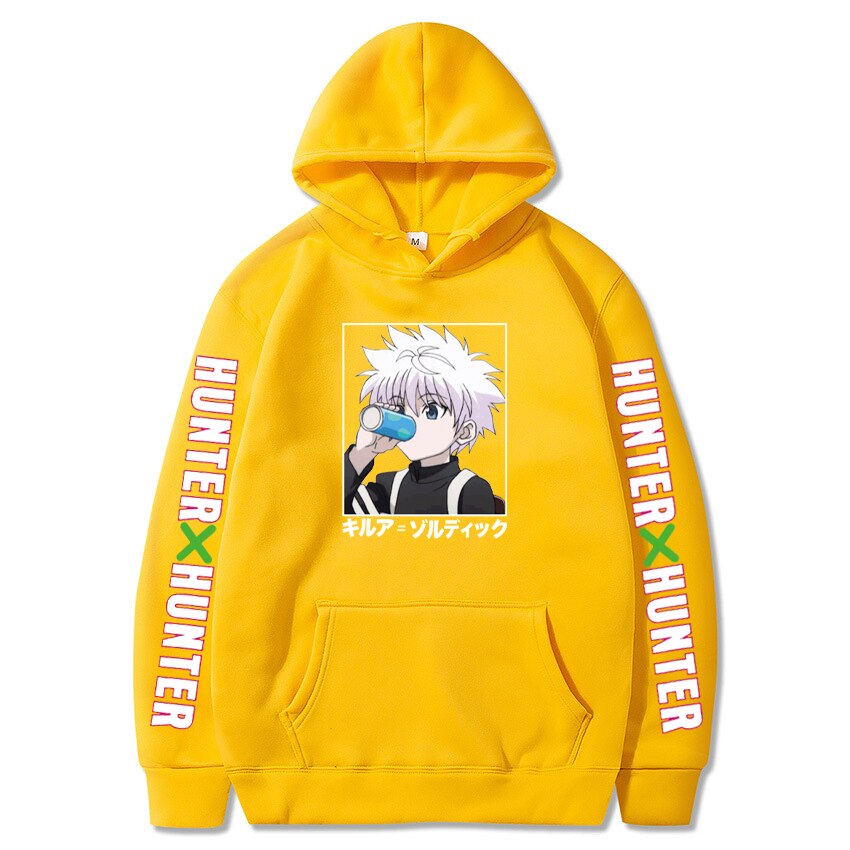 Hunter X Hunter Killua Zoldyck Drink Water Hoodies