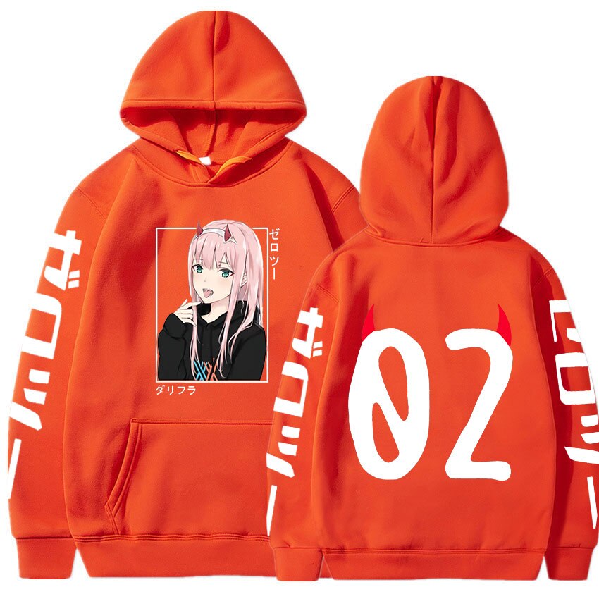 Darling In The Franxx Zero Two Hoodies