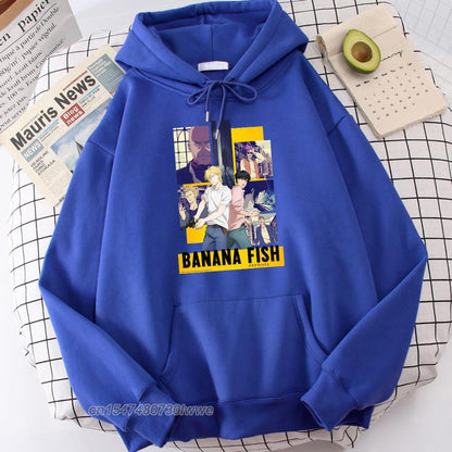 Banana Fish Printed Hoody