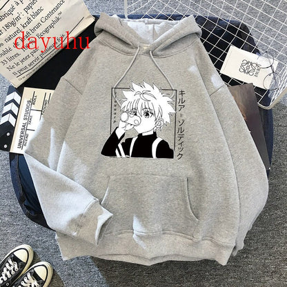 Hunter X Hunter Killua Zoldyck Devil Eye Print Hoodies