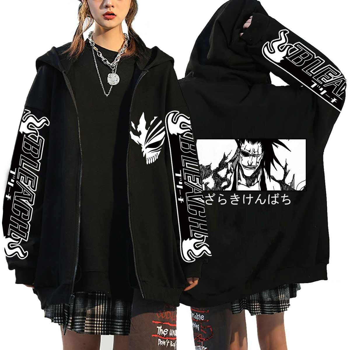 Bleach Kurosaki Ichigo Zipper Hoodie