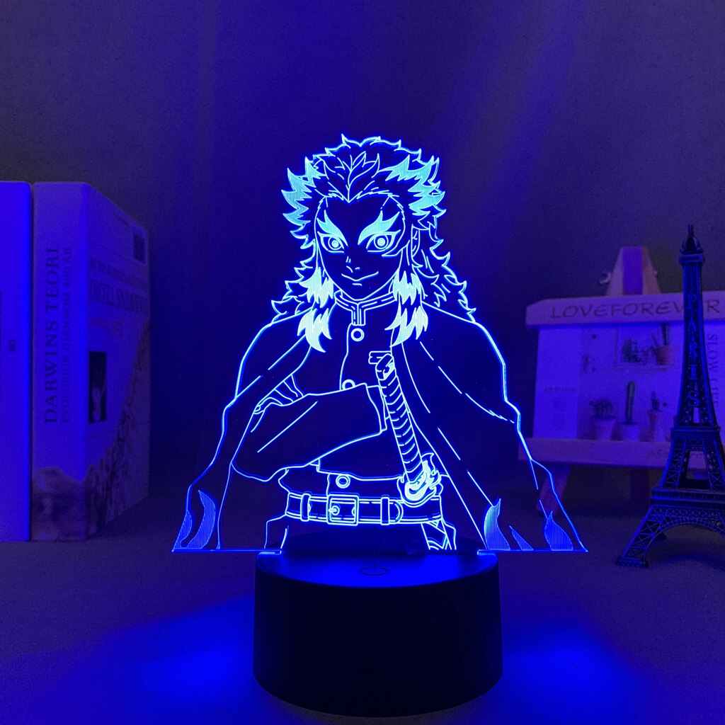 Demon Slayer Rengoku Kyojuro 3D Lamp