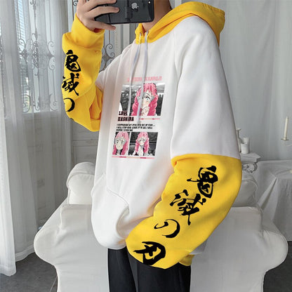 Demon Slayer Aesthetic Mitsuri Kanroji Hoodies