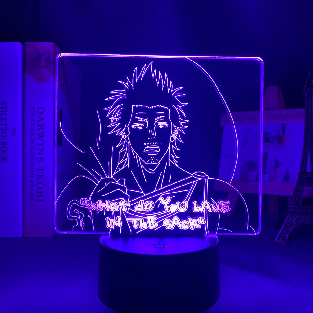 Anime Black Clover Yami Sukehiro 3D Lamp