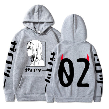 Darling In The Franxx Zero Two Hip Hop Hoodie