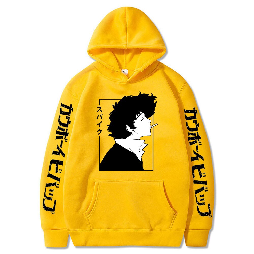 Cowboy Bebop Spiegel Spike Valentine Faye Black Jet Hoodies