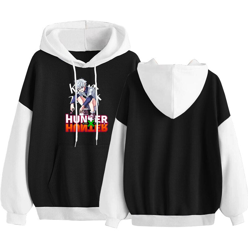 HUNTER×HUNTER Manga Killua Print Hoodies