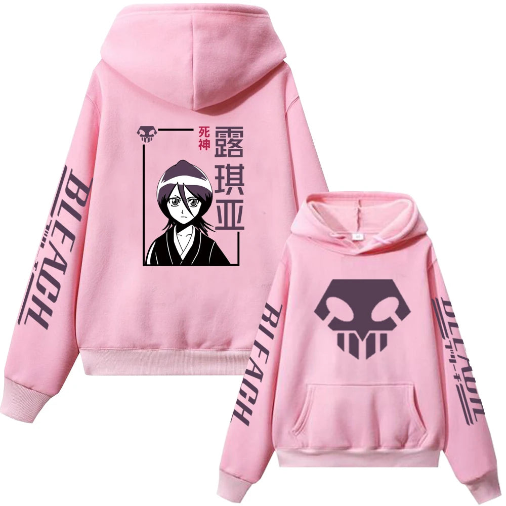 Bleach Kurosaki and Rukia Hoodies