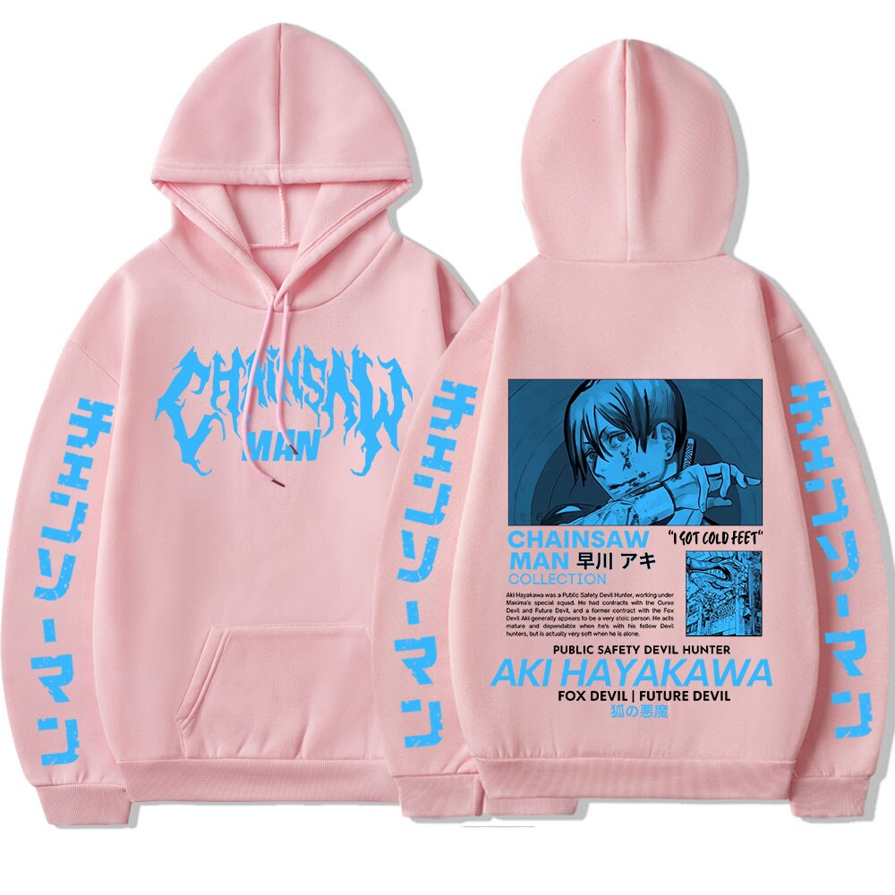 Chainsaw Man Hayakawa Aki Hoodies