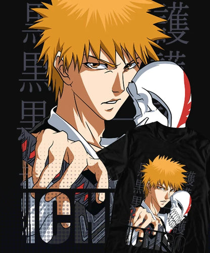 Bleach Ichigo Kurosaki mirada T-Shirt