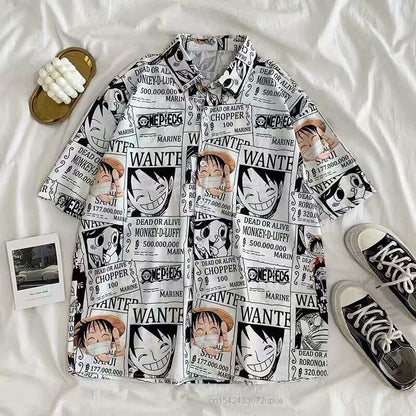 One Piece Luffy Cool Casual Shirt