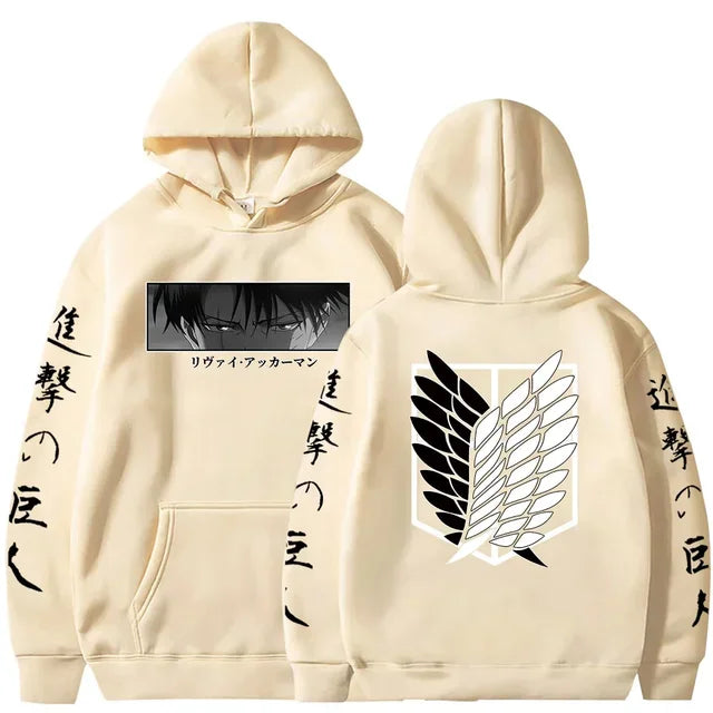 Attack on Titan Levi Kyojin No Shingeki Hoodie