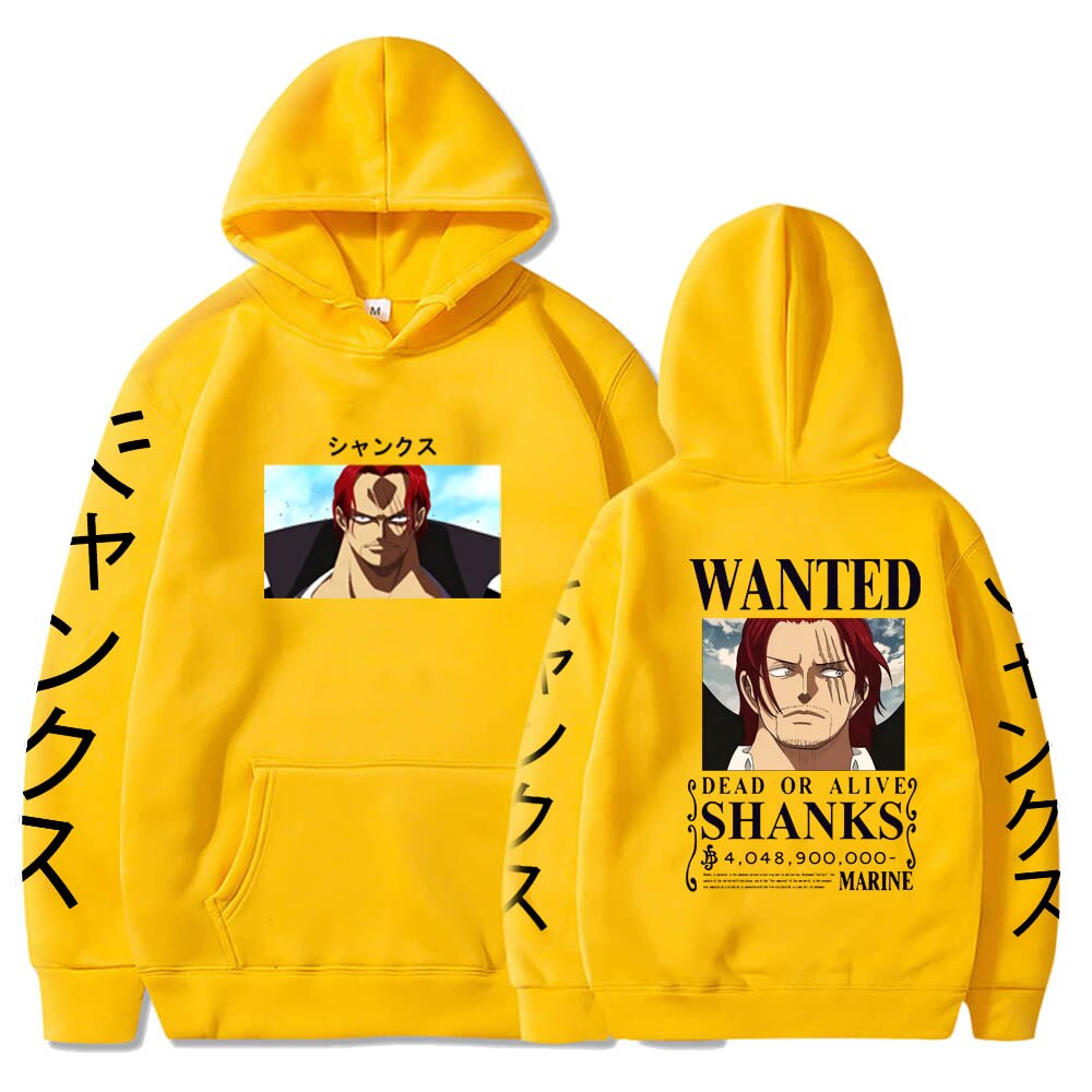 One Piece Wanted Hoodies