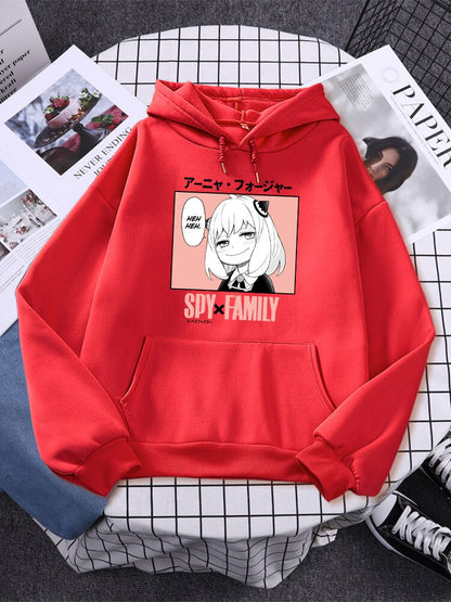 Spy X Family Anya Creative Illustration Printed Hoody