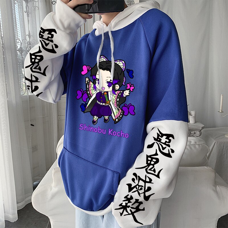 Demon Slayer Butterfly Girl Shinobu Kochou Hoodies