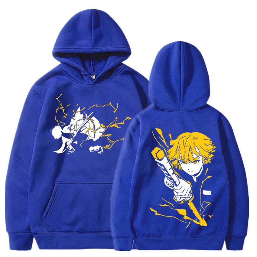 Demon Slayer Hoodie Agatsuma Zenitsu Hoodie