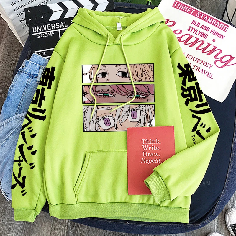 Tokyo Revengers Manjirou Sano Izana Kurokawa Eyes Hoodie