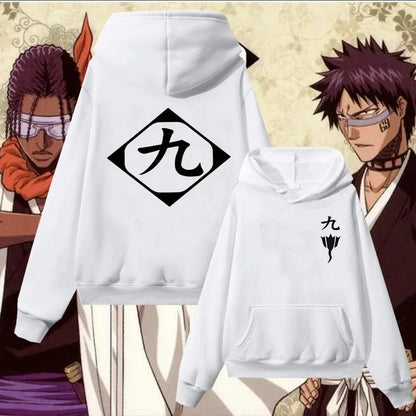 Bleach Zaraki Kenpachi Kusajishi Yachiru Hoodie