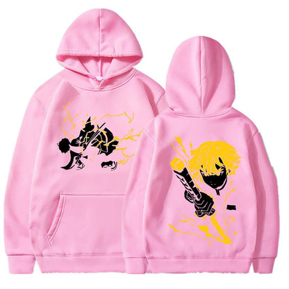 Demon Slayer Hoodie Agatsuma Zenitsu Hoodie