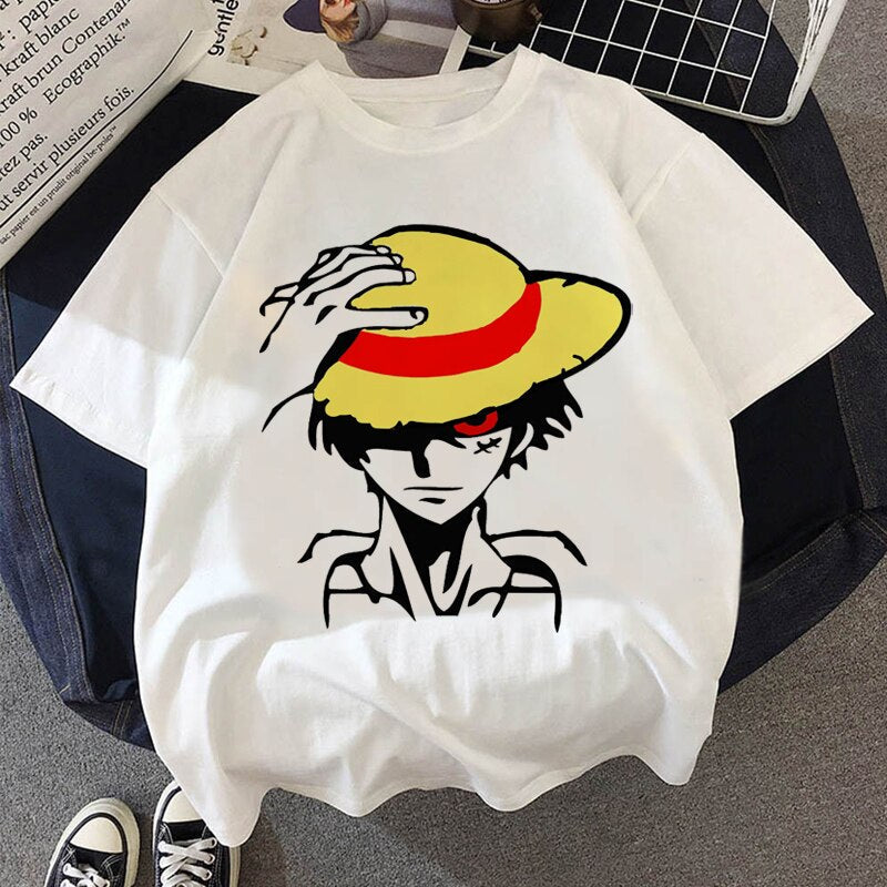 One Piece Luffy Chopper Peripheral T-Shirt