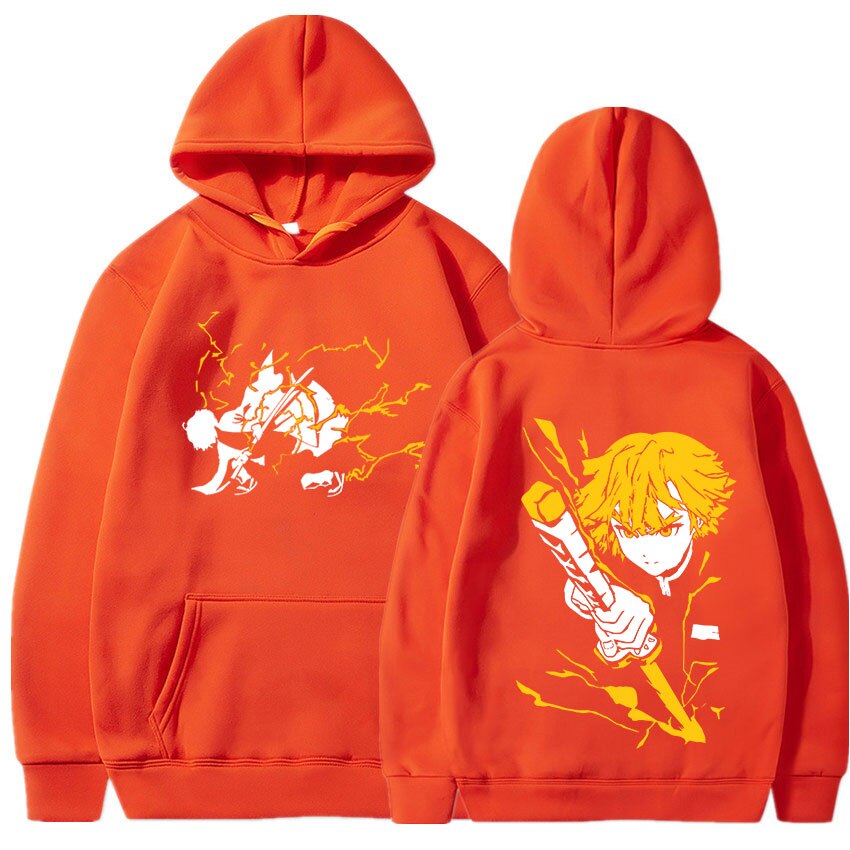 Demon Slayer Hoodie Agatsuma Zenitsu Hoodie