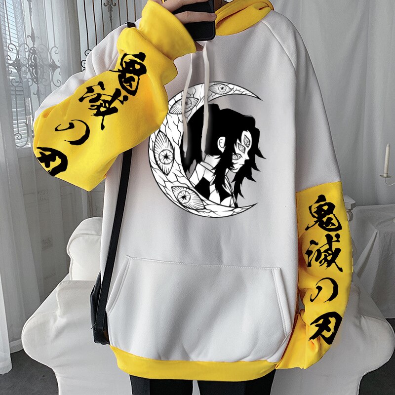 Demon Slayer Kokushibou Hoodies