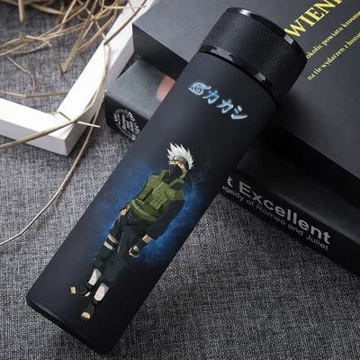 One Piece Stainless Steel Luffy Roronoa Zoro Action Water Bottle