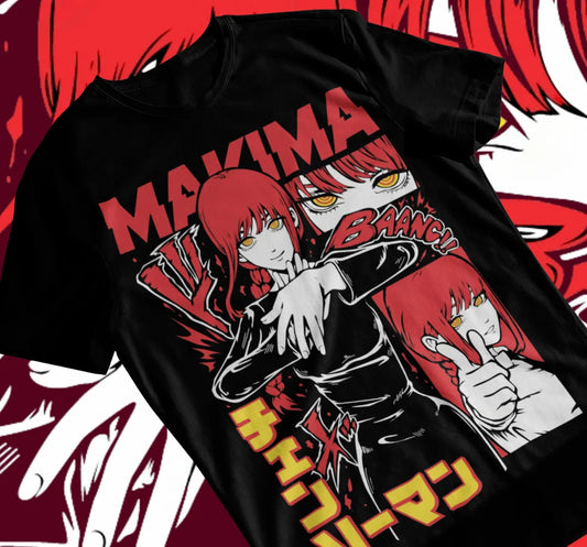 Chainsaw Man Denji and Makima T-Shirt