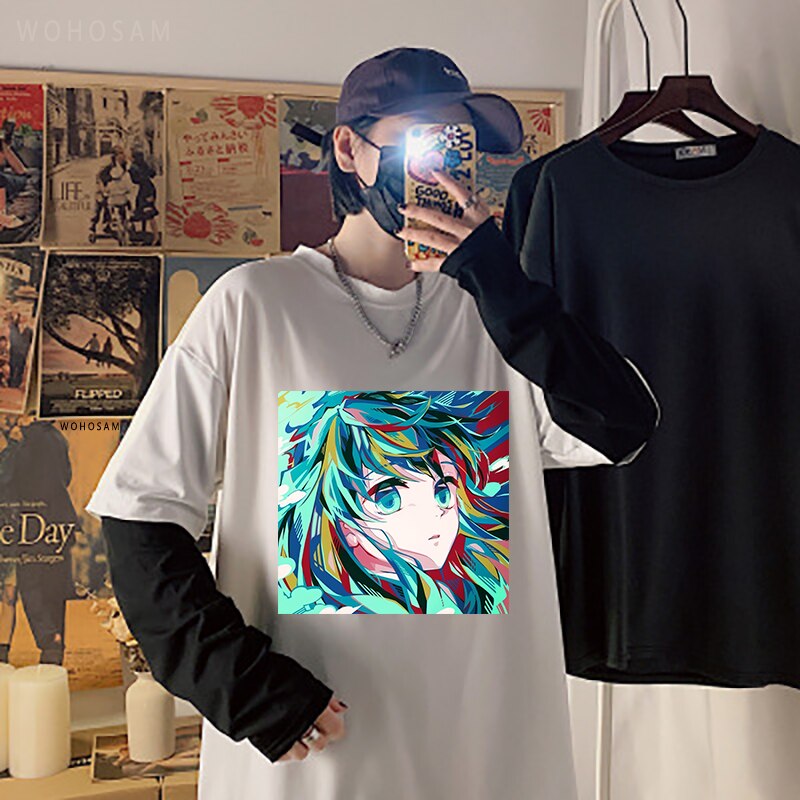 Demon Slayer Tokitou Muichirou Fake Two T-Shirts