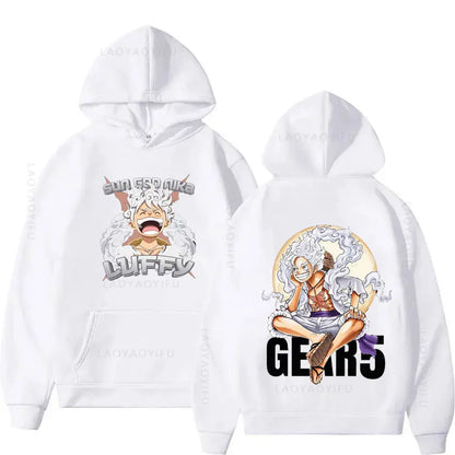 Gear 5 Luffy Theme New in Hoodies