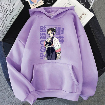 Kochou Shinobu Print Hoodie