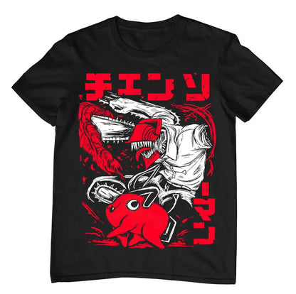 Chainsaw Man Denji and Makima Unisex T-Shirt