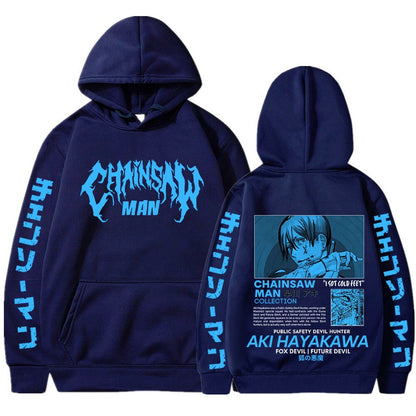 Chainsaw Man Hayakawa Aki Hoodies