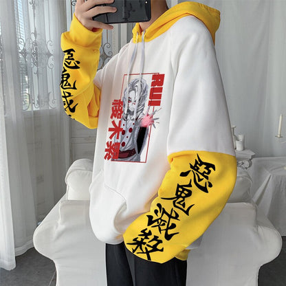 Demon Slayer Kimetsu No Yaiba Rui Hoodies