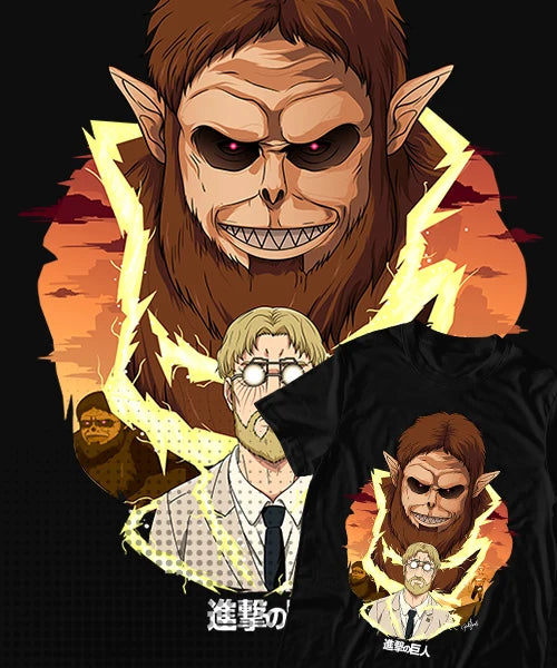 Attack on Titan Zeke Jaeger Titán Bestia T-Shirt