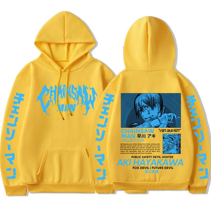 Chainsaw Man Hayakawa Aki Hoodies