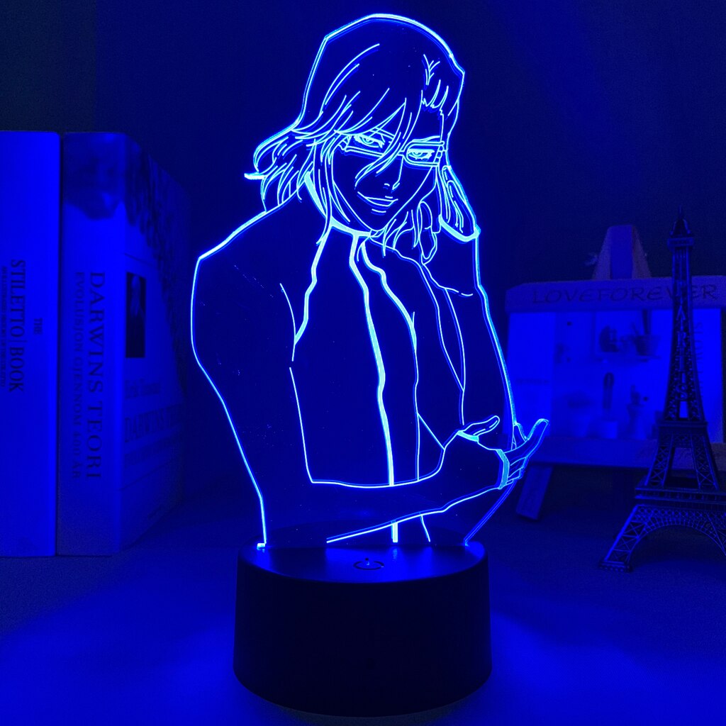 Anime Bleach Szayel Aporro Granz 3D Lamp