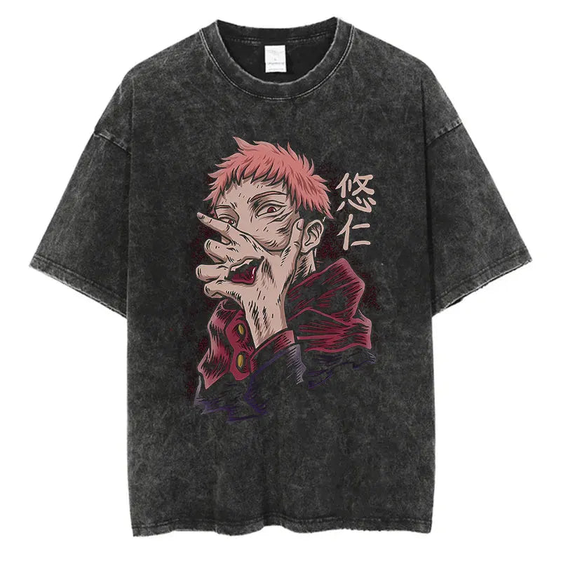 Jujutsu Kaisen Vintage Washed T-shirt