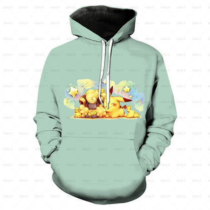 Pokemon Fashion 3D Hoodie