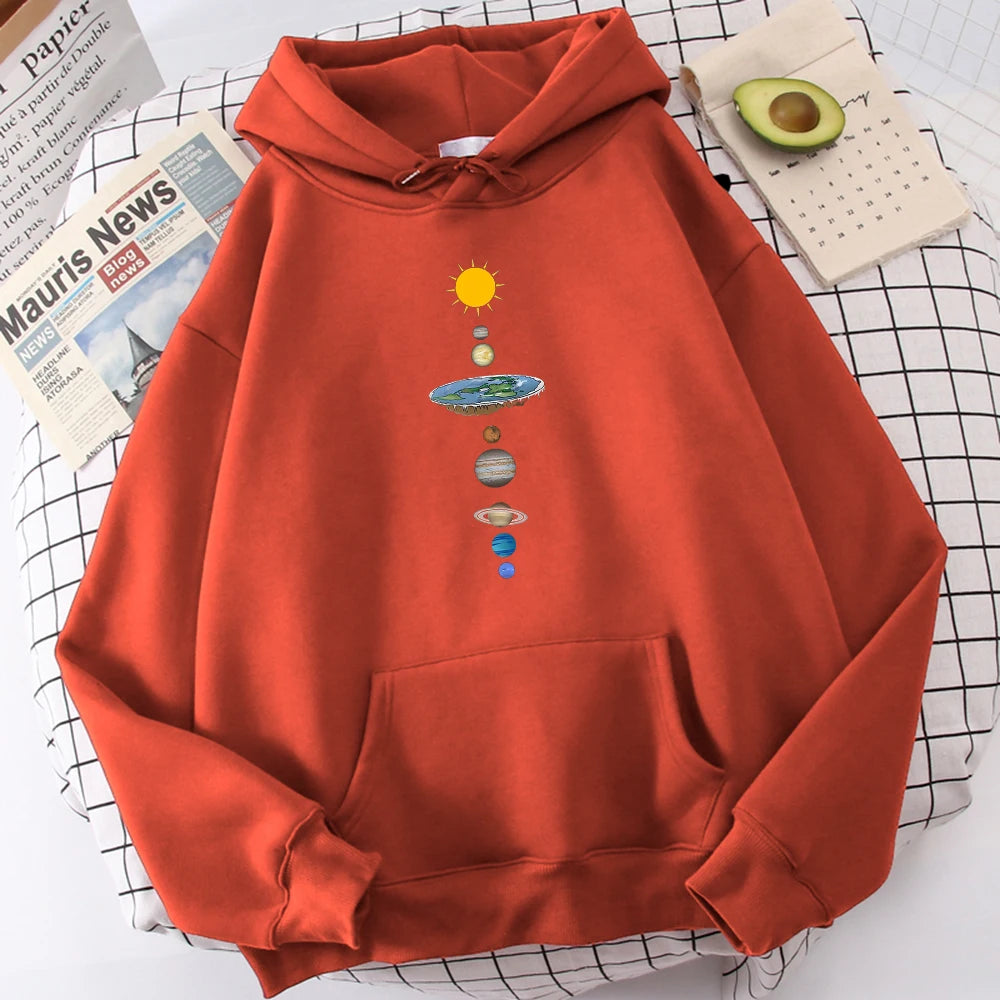 The Eight Planets Of The Solar System Hoodie