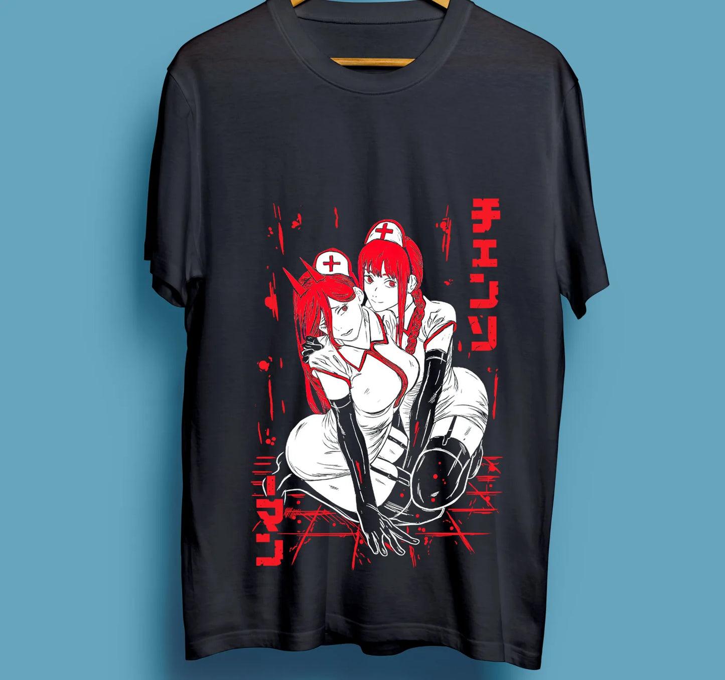 Chainsaw Man Denji and Makima T-Shirt