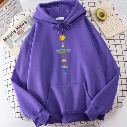 The Eight Planets Of The Solar System Hoodie