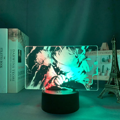 Two Tone Lamp Kimetsu No Yaiba Tanjiro 3D Lamp