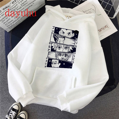 Hunter X Hunter Killua Zoldyck Devil Eye Print Hoodies