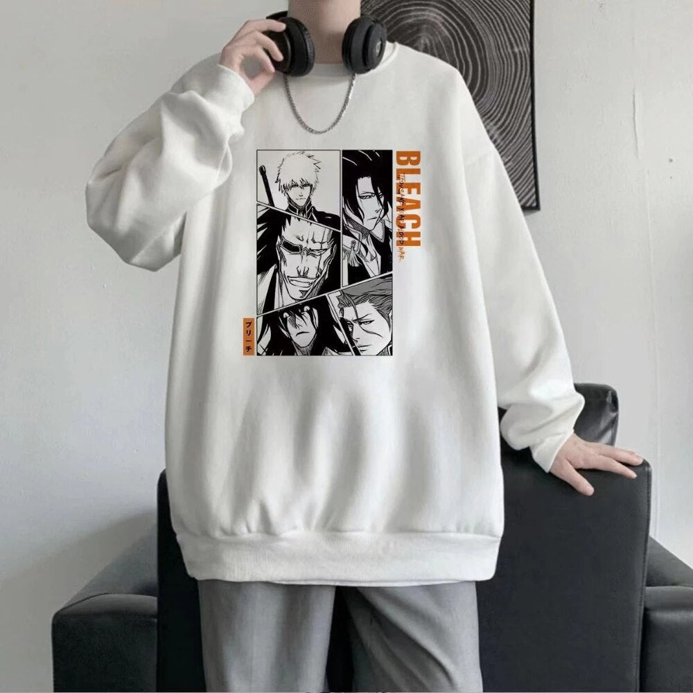 Bleach Pullover Sweatshirts