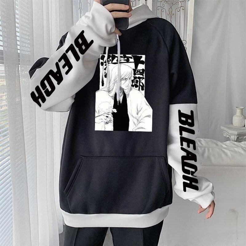 Bleach Gothic Streetwear Long Sleeve Hoodie