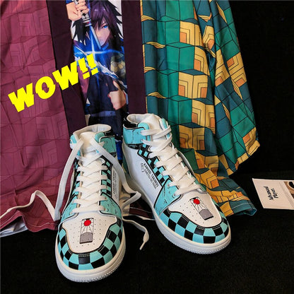 Demon Slayer Co-branded Cosplay Sneakers