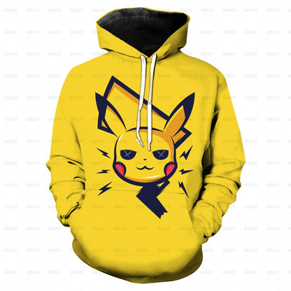 Pokemon Fashion 3D Hoodie