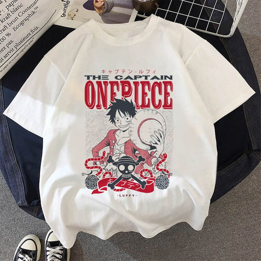 One Piece Luffy Chopper Peripheral T-Shirt